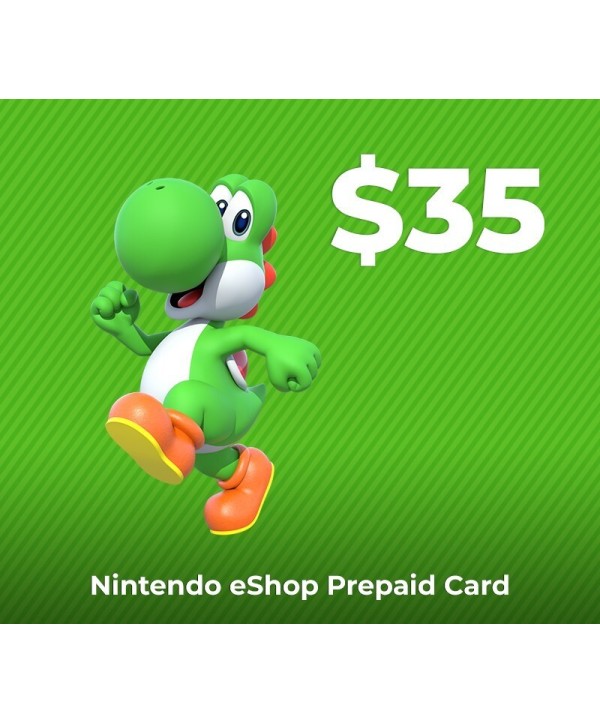 eShop Prepaid Card $35 CA Nintendo eShop Key 